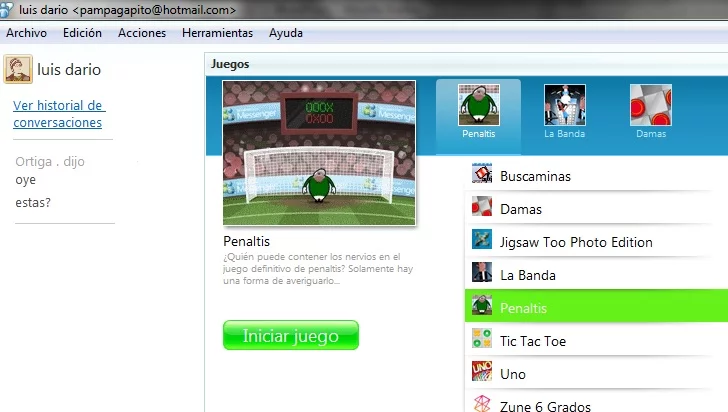 juegos messenger