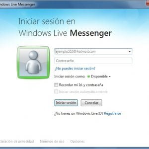 Como marcar un contacto como no admitido en Messenger 2011