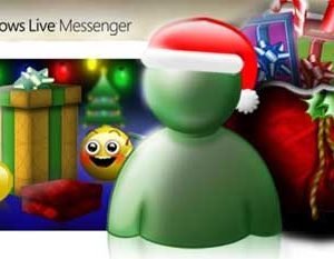 Emoticones animados de navidad para Messenger